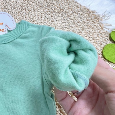 Conj. Casaco Esquilinha na Floresta e Calça Legging - Verde 